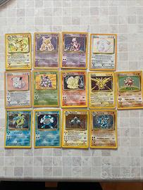 Carte Pokemon Set Base Completo 102/102 Card Collezione ITA Holo