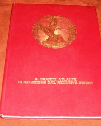 Il grande atlante - anni '60 - illustrato