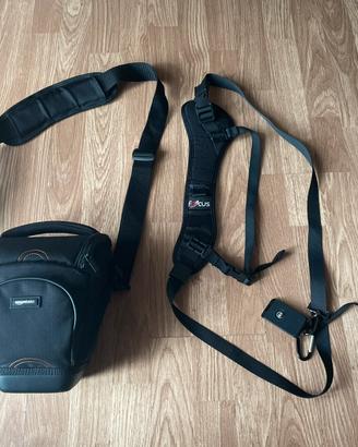 Custodia per fotocamera più cinghia