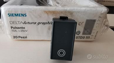 SIEMENS DELTA FUTURA GRAPHIT - PULSANTE 5TD9111
