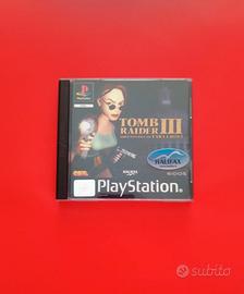 Tomb Raider III 3 Ps1 PAL Ita - Prima Stampa
