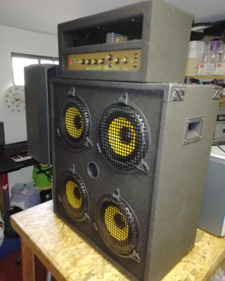 Amplificatore valvolare marshall testata chitarra