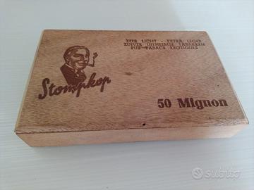 scatole vintage porta sigari