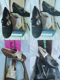 Scarpe da donna e bambina, nuove