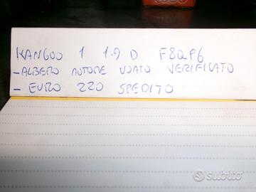 Albero motore renault kangoo 1.9 d f8qp6