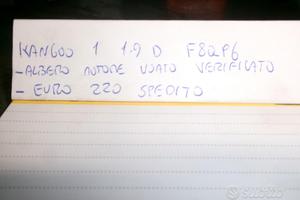 Albero motore renault kangoo 1.9 d f8qp6