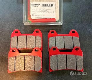 4 pastiglie freno brembo rosse ducati