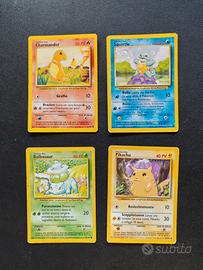 Quartetto Starters Set Base -  Carte Pokemon 