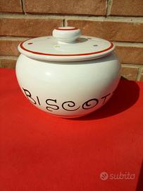 Biscottiera vintage Deruta Vitali