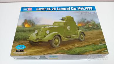 Hobby Boss Soviet BA-20 Armored Car1939 Scala 1/35