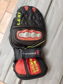 Guanti sci bambino pelle LEKI