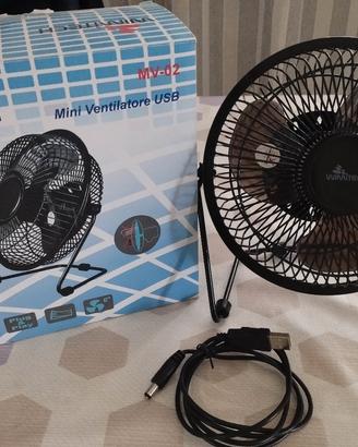 mini ventilatore usb