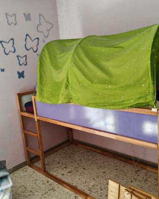 cameretta ikea bambini kura + stuva