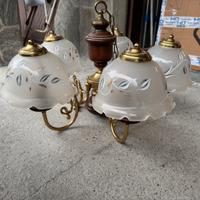 2 lampadari Vintage