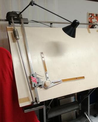 Tavolo da disegno BIEFFE con tecnografo ZUCOR
