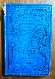 Scienza Delle Finanze - Ricca Salerno - Barbèra 
