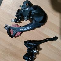 Deragliatori e pignoni Shimano Tourney