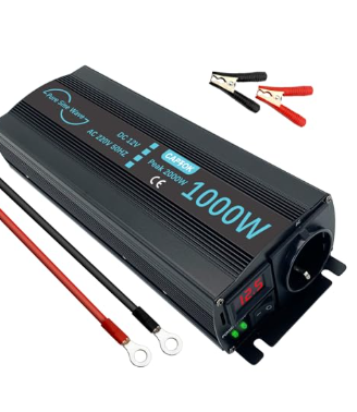 CAPTOK Power Inverter Onda Sinusoidale Pura 1000W