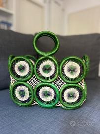 Borsa artigianale intrecciata