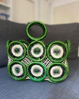 Borsa artigianale intrecciata