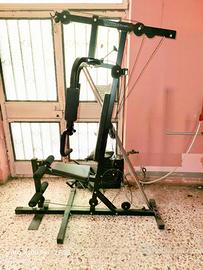 Panca  fitness con pesi