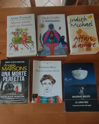 Libri narrativa 6 PZ.