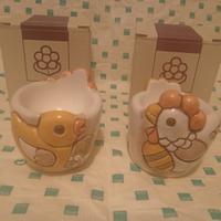 porta uova pulcino fiore gallo tulipan pasqua thun