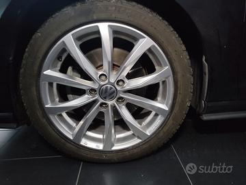 cerchi 17 e gomme 4 stagioni vw golf
