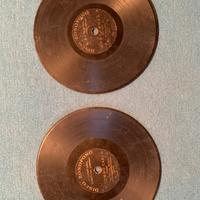 Coppia dischi 78 giri originali primi ‘900