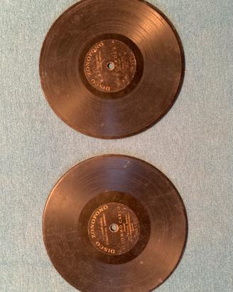 Coppia dischi 78 giri originali primi ‘900