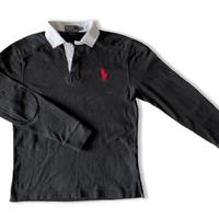 Polo manica lunga rugby originale Ralph Lauren