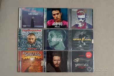 Lotto 9 CD rap, pop e urban – Mr Rain, Irama, ecc