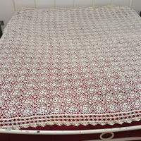 copriletto a uncinetto matrimoniale