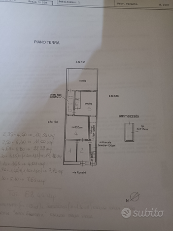 Appartamento piano terra libero subito