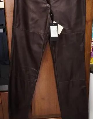Pantaloni vera pelle