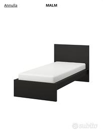 Letto singolo Malm Ikea