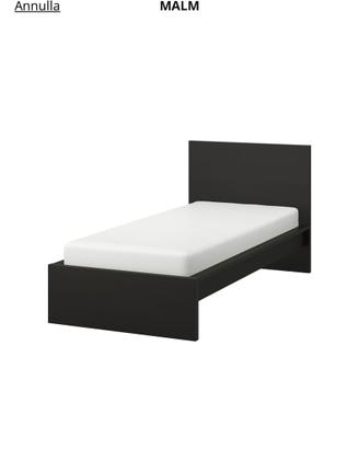 Letto singolo Malm Ikea