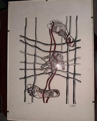Multiplo(litografia?)A.Fabbri (1911-1998) 41/125