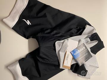 Pantaloncino bici da corsa uomo nero tg XL