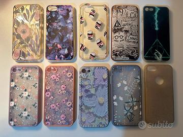 LOTTO di 10 COVER MASCHERINE PER IPHONE 7