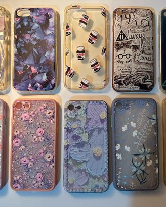 LOTTO di 10 COVER MASCHERINE PER IPHONE 7