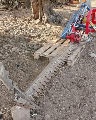 ranghinatore e barra falciante