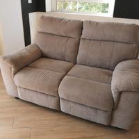 Divano Chateau d'Ax 2 posti grigio antigraffio