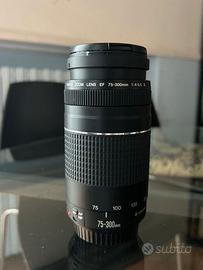 Teleobiettivo CANON 75-30 mm f. 4-5.6