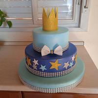 Torta finta di compleanno