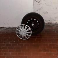 Set 4 Ruote Complete Lancia Musa 2004