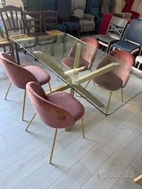 Set Tavolo + 4 sedie