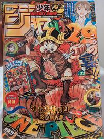 Weekly shonen Jump carta promozionale One Piece