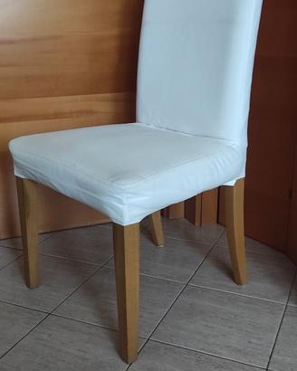 4 fodere sedia IKEA HENRIKSDAL nuove e sigillate
