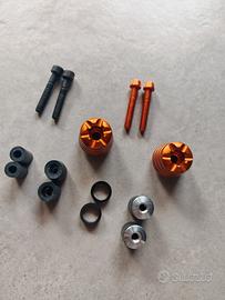 Contrappesi/terminali manubrio Evotech